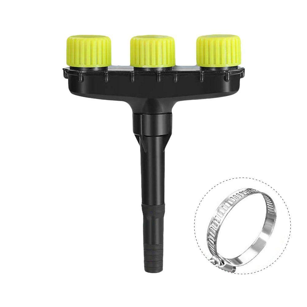LOVFASH Agriculture Atomizer Nozzles Garden Watering Irrigation Shower Atomization Irrigation Tool can Adjust The Size of The Water (3 nozzles)