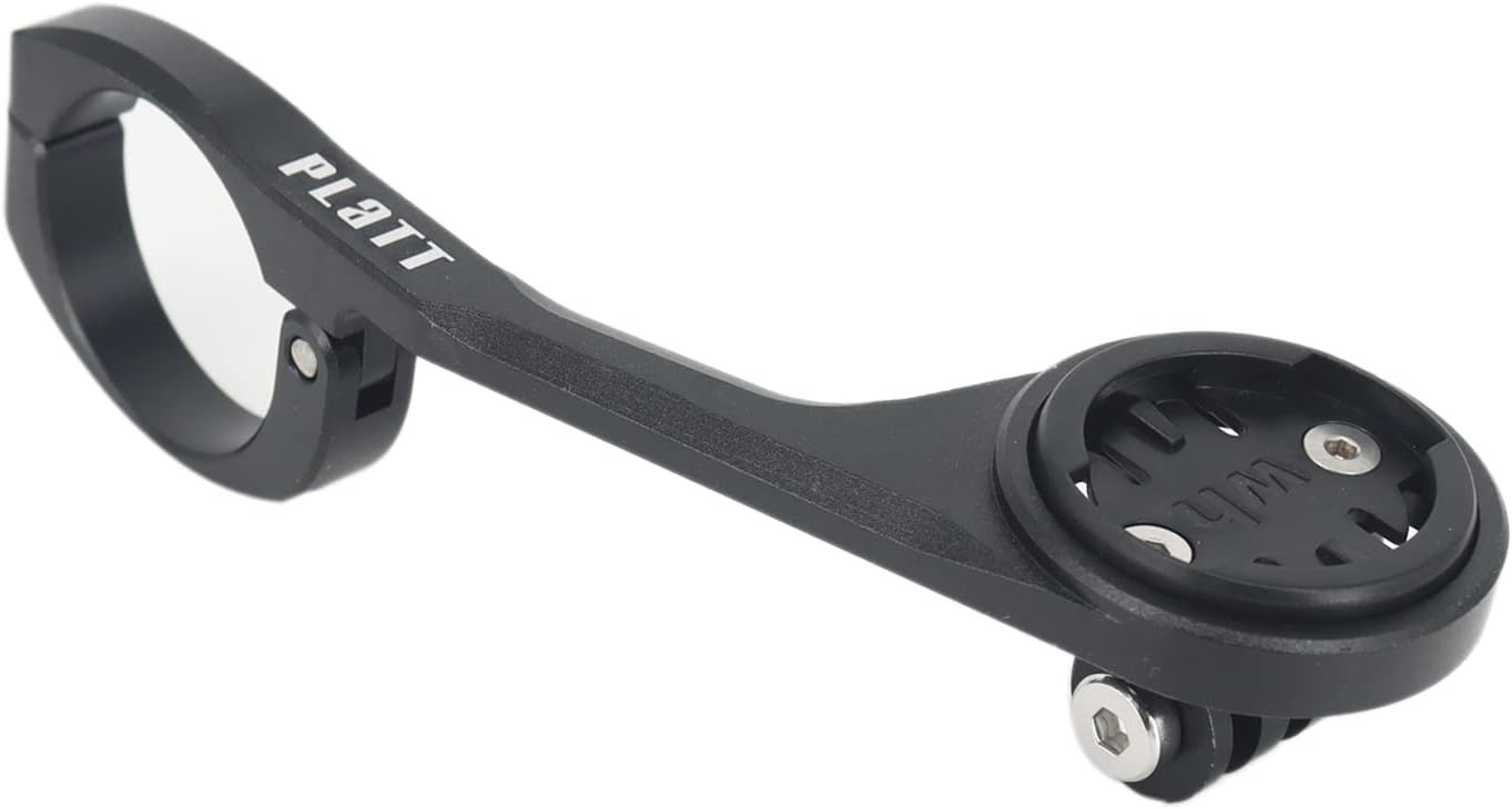 platt bike computer mount for wahoo elemntaluminum alloy bicycle wahoo elemnt mount compatible with 31 8mm 25 4mm handlebarblack