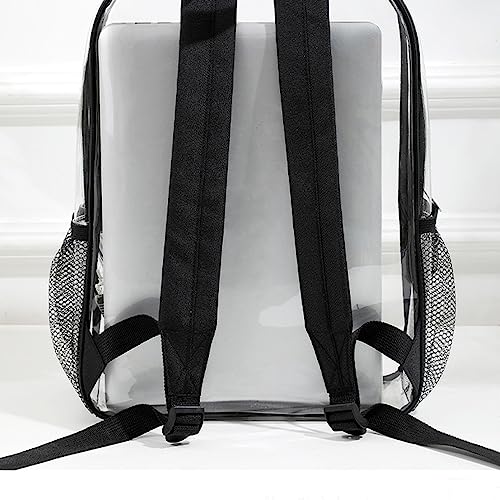 Personalized Name Clear Backpack, Heavy Duty PVC Clear Backpack,Custom Name Transparent Backpack,Personalized Monogram backpack, Travel Bags, Style-013