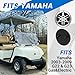 Logo Emblem Suitable for 2003-2009 Yamaha Gas& Electric Golf Carts, G22& G23 Models Front Logo Badge Cowl, OEM#: JU0-F4161-00-00, JU0-K7573-00-00