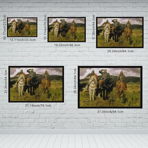 Toile Viktor Vasnetsov Warriors pour combler le vide mural de votre salon - 2
