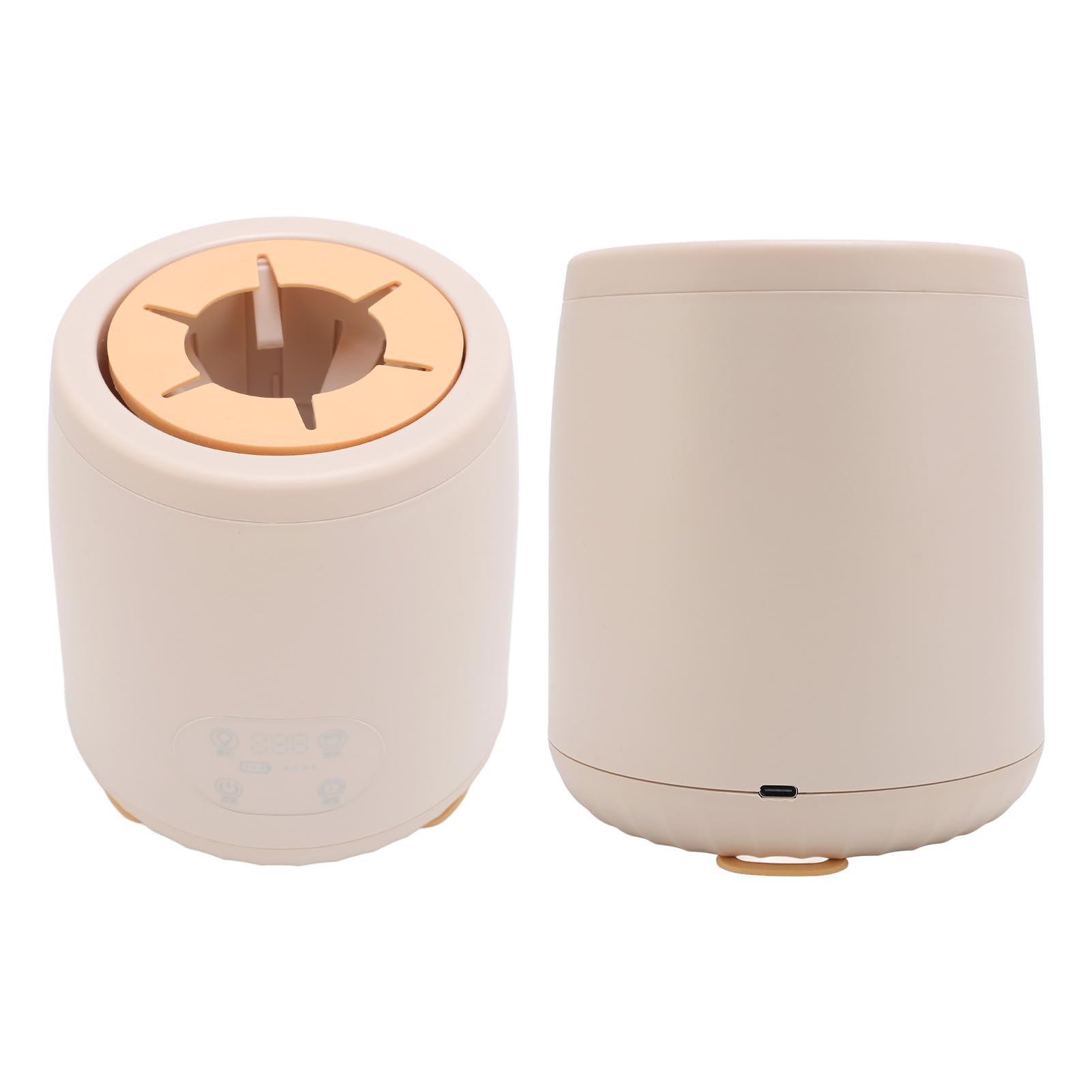 Automatischer Flaschenschüttler für Säuglinge, 4 Mischmodi, Elektrischer Babynahrungsmixer, Perfekt Zum Mischen von Babymilch, ABS-Silikon, 13 X 15 Cm