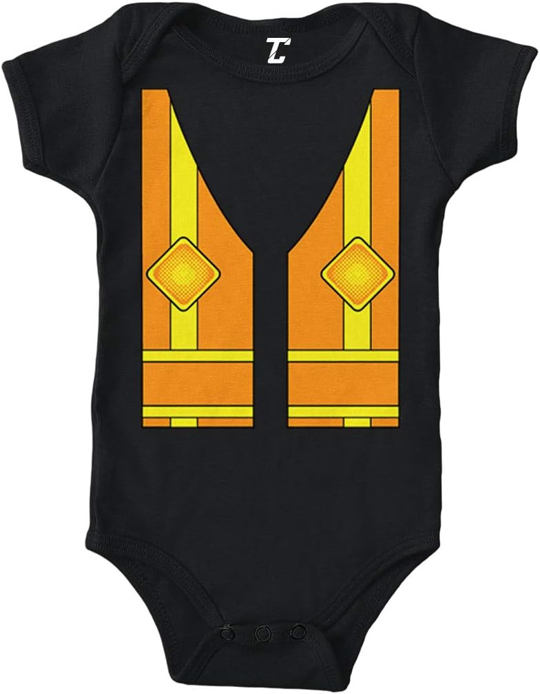 Tcombo Construction Worker Vest - Outfit Cute Bodysuit