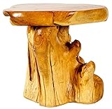 teakholz tisch garten klappbar Je nach Wunsch kannst du das Tischchen auch als Hocker benutzen. In deinen Wintergarten zum Genießen & Kaffee Schlürfen platzieren oder in den Garten, um dein Paradies in Ruhe zu genießen.