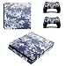 AXDNH pour L'autocollant De Peau De Vinyle Mince Playstation 4 pour PS4 Slim Console Et 2 Contrôleurs Skin Set Decal Cover Accessoires De Jeu (Série De Motif De Camouflage),0054
