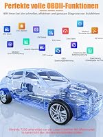 OBD2 Diagnosegerät OBD Auto Diagnose, Universal Auto Auslesegerät, KFZ Motor Fehlerauslesegerät Lesegerät mit Vollständigen OBDII Funktionen, Geeignet für BMW VW Mercedes Audi Alle OBDII Fahrzeugen – Ansicht 3