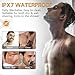 Beatslm Manscape Beard Trimmer for Men, Groin & Body Hair Trimmer, Ball Shaver, Nose Hair Clippers, All-in-One IPX7 Waterproof Men's Wet/Dry Groomer Kit, Rechargeable with Travel Case, LED Display