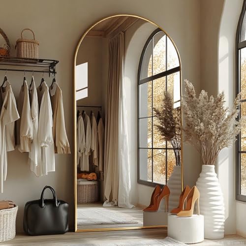 ITSRG Gold Full Length Mirror with Stand