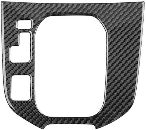 Cubierta interior del panel de cambio de engranajes de fibra de carbono ajuste para Mazda CX-9 2016-2020