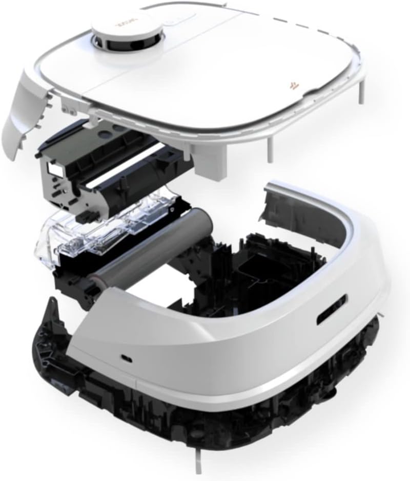 Clean Robot Exploded View TECBOT M1 Intelligent Vacuum-Mop Cleaning Robot User Manual
