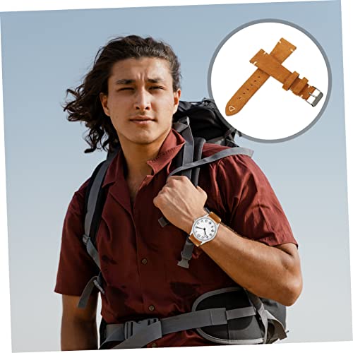Correa de cuero para reloj de hombre Ipetboom banda de repuesto de moda 7