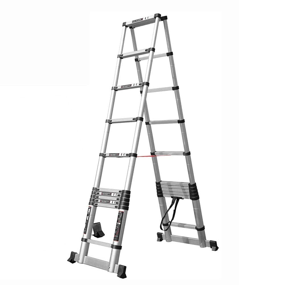 Buy Ladders,Telescopic Extendable Ladder a Frame Aluminum Telescopic Ladder Folding Ladder