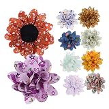 BESPORTBLE 50stücke Teiliges Hundekragen Blumen Dekorationen Leichte Pet Charms Für Geburtstag Weihnachten Halloween Für Fotoshootings Und Kostüme Bunte Farben Für Hunde Und Welpen