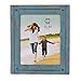 8x10 Homestead Distressed Blue Wood Frame