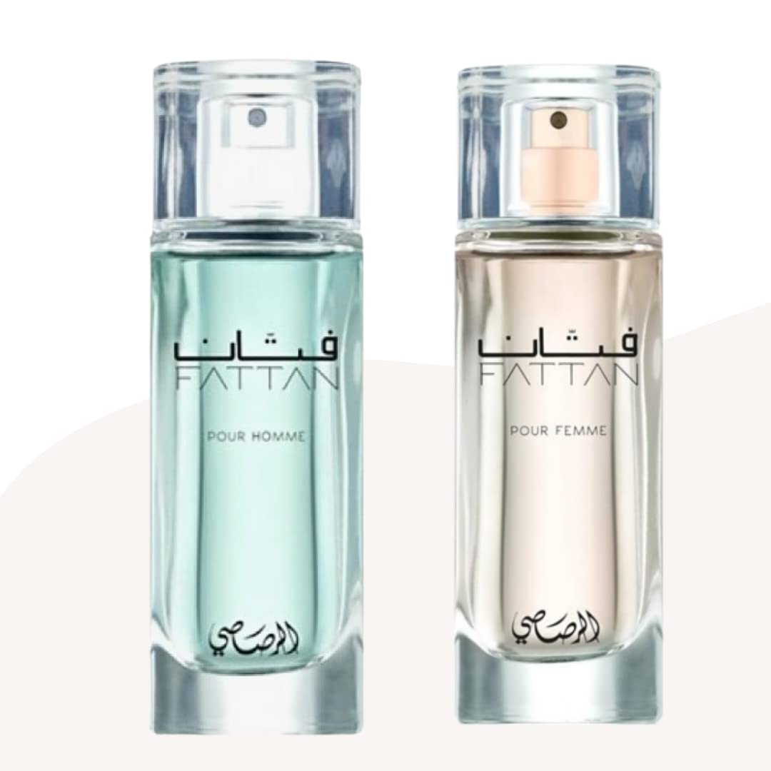 RASASI Fattan for Men and Women - Eau De Parfum 50ML (1.7oz) - Xtra Value Collection - Neroli, Jasmine, Iris, Rose, Vetiver & Patchouli