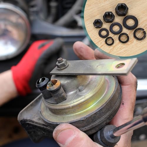 204 Pcs Ecrou M8 M10 M12 Et Rondelles Metal À Ressort（Pour Vis Boulons） – vue 5