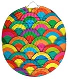  Folat Laterne Kreise rund 22cm Lampion Laternenzug Martinstag Halloween