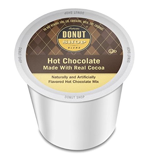 Authentic Donut Shop Hot Chocolate K-Cups 24 count 4 Pack (96 servings total)