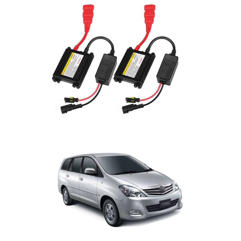 Universal for Car Xenon HID Ballast 35W DC 12V Universal Replacement for H1 H3 H4 H7 H11 H13 9005 9006 9007 5202 880, Pack of 243 Comftable for Toyota Innova