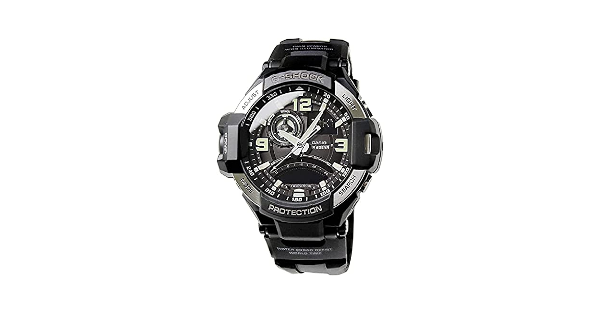Amazon.co.jp: ≪≫CASIO 腕時計 カシオGA-1000-1B 腕時計