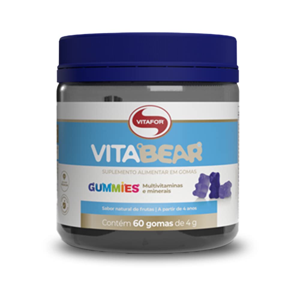 Kit 5 Vita Bear Multivitamínico Vitafor 60 Gomas em promoção! Veja a oferta e mais achadinhos de Vitaminas & Suplementos 3 Hoje é o melhor dia para comprar Kit 5 Vita Bear Multivitamínico Vitafor 60 Gomas com aquele preço maroto! Promoção! Aproveite a oferta! 3