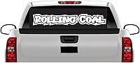 Vista 1 de 46" Rolling Coal Banner Window Decal Sticker Truck Diesel 7.3 6.6 Super Duty