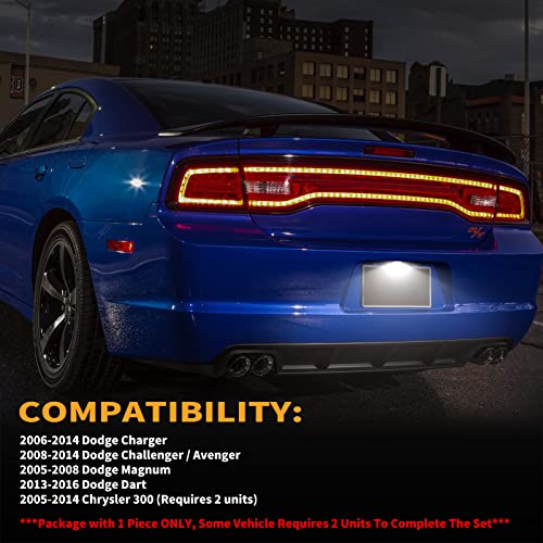 Gempro LED License Plate Lights Rear Bumper Tag Lamps