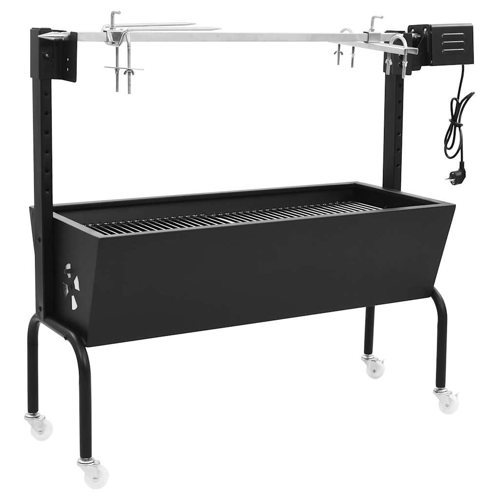 Genérico Espetón de asado/Barbacoa eléctrica de Acero Inoxidable,Casa y jardín,Cocina y Comedor,Electrodomésticos de Cocina,Barbacoas,49326