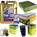 Produktbild QR-PARTS 69384631 Filter Set Inspektionspaket 5 Liter Motoröl Longlife III 5W-30 MANN-FILTER Innenraumfilter Kraftstofffilter Luftfilter Ölfilter