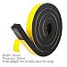 Cinta de espuma gruesa autoadhesiva de 25mm(W) x20mm(T) Cinta de sellado de...