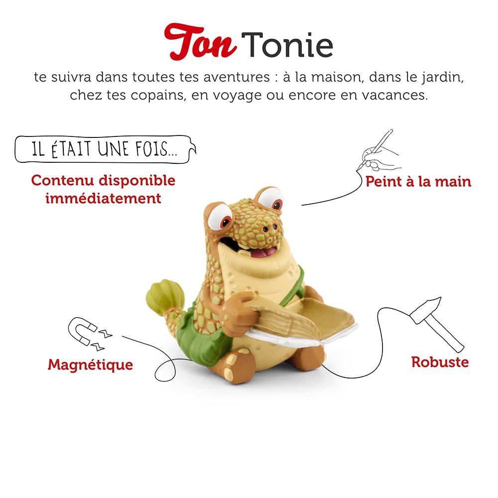 tonies Figurine Gigantosaurus : Mazu, Personnage avec Histoire Audio pour conteuse Toniebox, audioconte 4 Ans et Plus - boîte à Histoires Vendue séparément