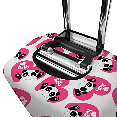 Housse de valise panda durable et textile résistant à la poussière - 3