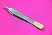 1 German ADSON Dissecting Dressing Forceps W/Gold Handle 4.75