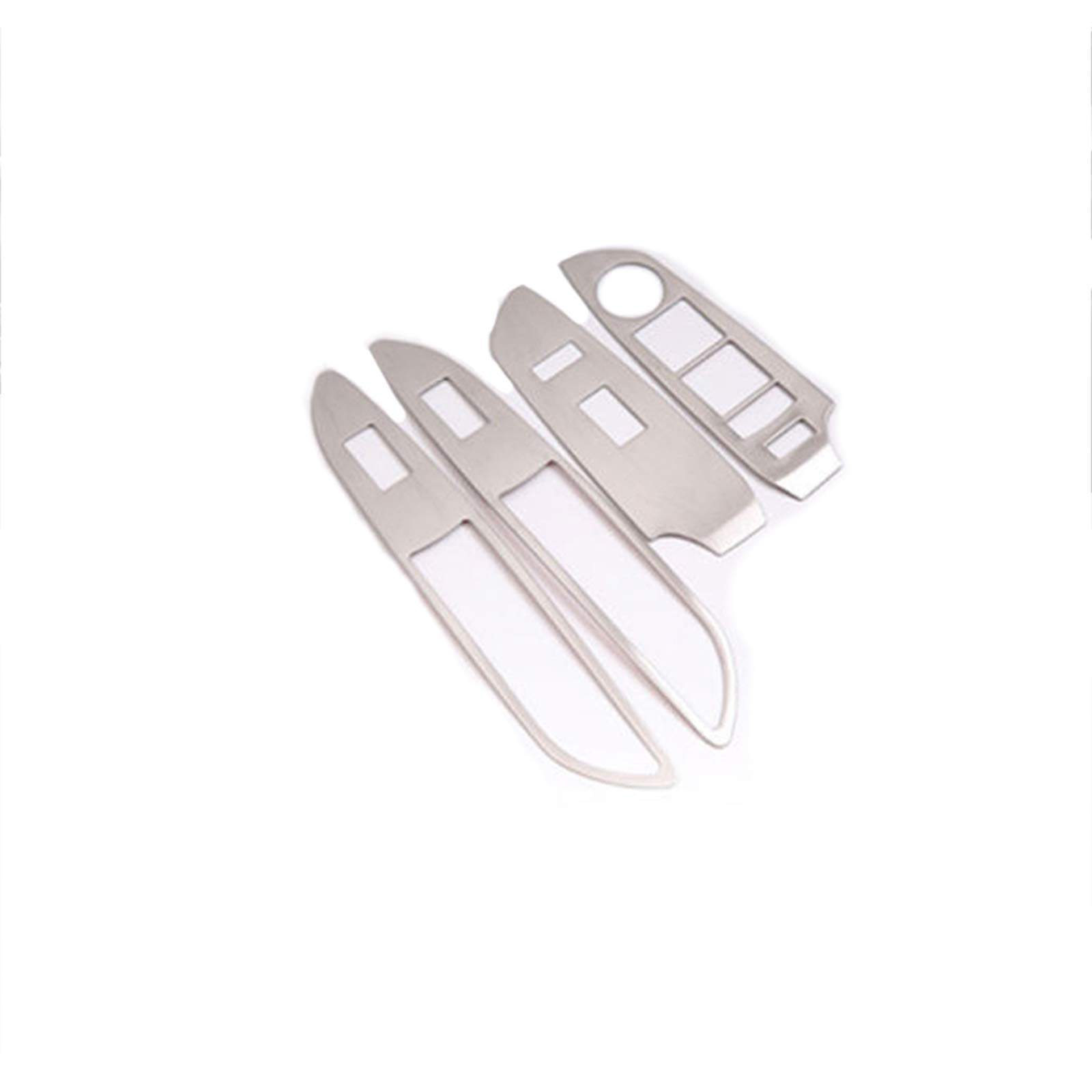 BHYUDYT Auto Innentür Fenster Hebeknopf Schalter Griff Restplatte Abdeckung Verkleidung Aufkleber ABS Fit ， Für Chevrolet 2013~2015 Trax