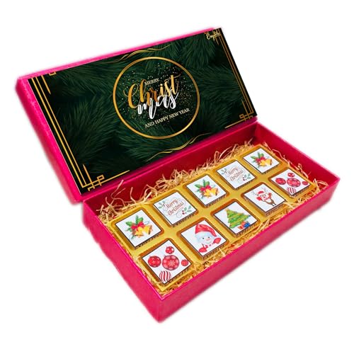 Image of Expelite Happy New Year Chocolate Gift for Kids -10 Pc Happy New Year Gift for Employees Clients Customers