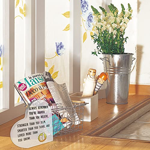 Auch Motivationa Gift, Inspirational Present For Girl Boy Women Men, You Are Awesome Card, You Are Braver Than You Believe #TOP5