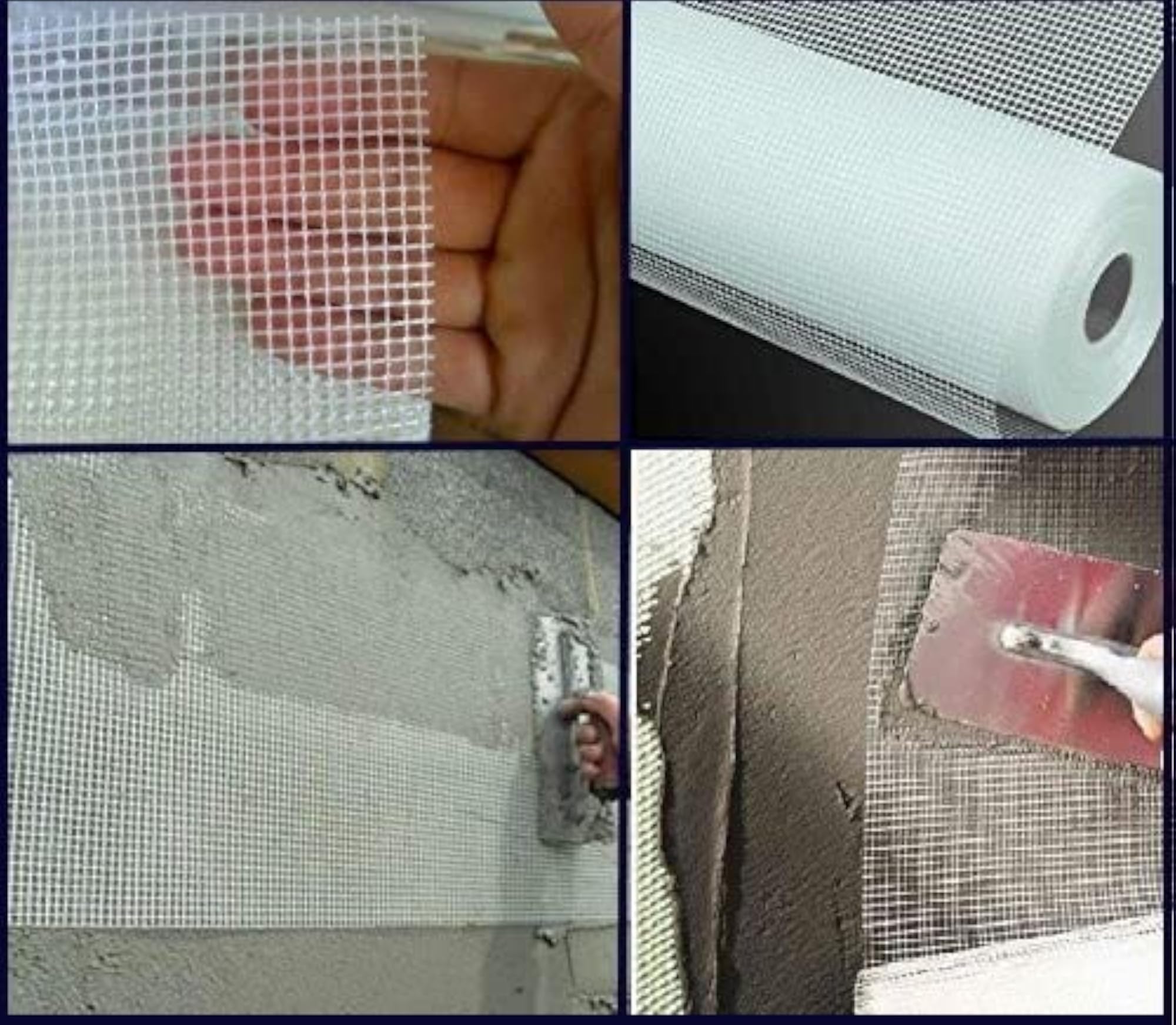 Megazone Fiber Mesh Glass Coated Roll for Waterproofing