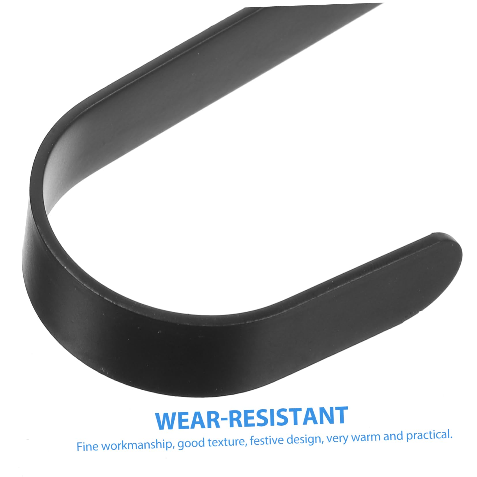 HOOTNEE Over Door Wreath Hook Double-Sided Garland Hanger for Christmas Decorations Easy Installation Versatile Use for Hats and Coats for Holiday Atmosphere