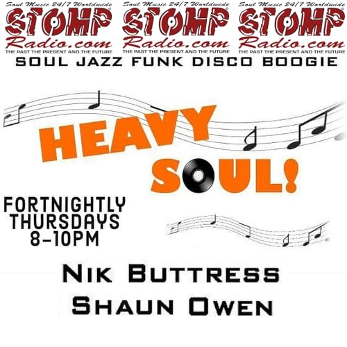 Couverture de Heavy Soul On Stomp Radio