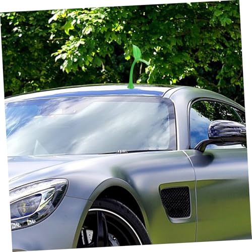Pegatina de brote verde para coche resistente y vinilos decorativos de capó únicos 8