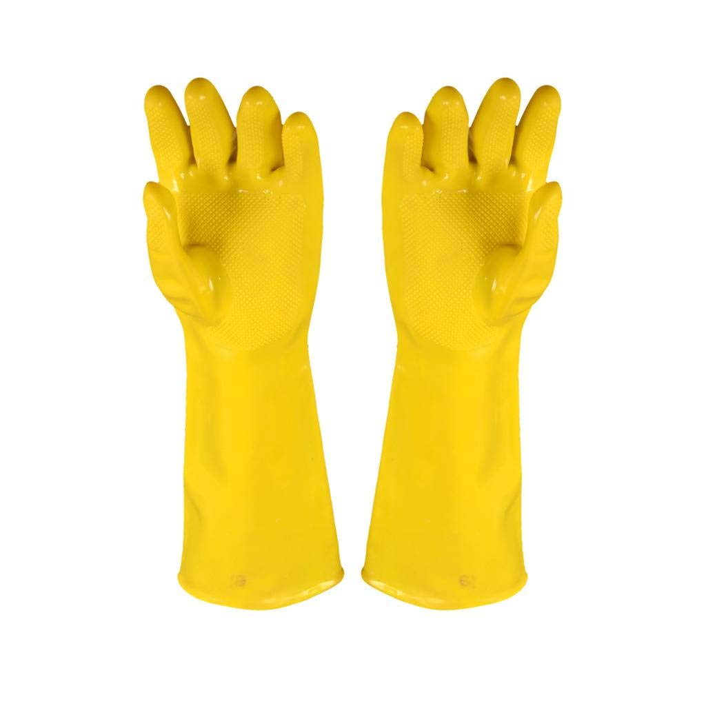 pavo aves Safety PVC Unsupported Embossed Gloves (12 Inch) (B07HD7FM4N) Amazon Price History, Amazon Price Tracker