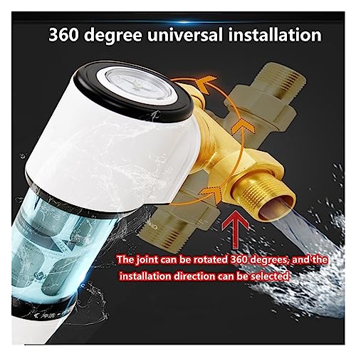 Filtro de agua de sedimentos con retrolavado automático DN15 5
