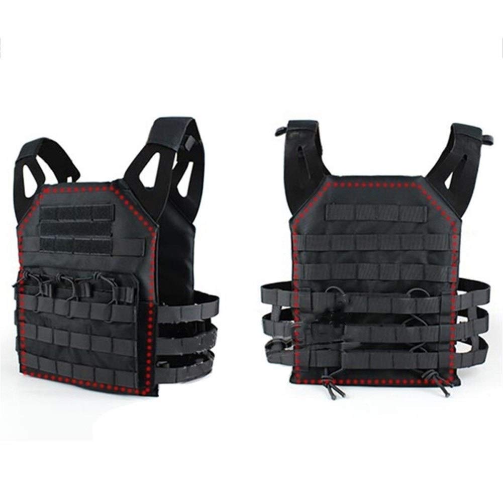 HXSZWJJEVA 2pcs Airsoft Tactical Soldier Body Support Vests Hunting Vest Accessories Resistant To 1200FPS Impact