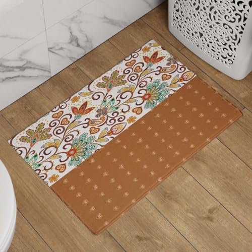 Tapis de cuisine XXL CEVAN rétro lavable en machine de dimensions 45x75cm - 3