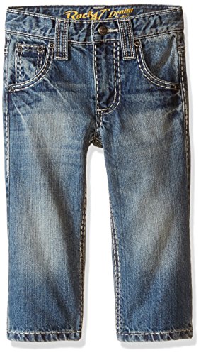 Wrangler Boys' Rock 47 By Slim Fit Boot Cut Jean