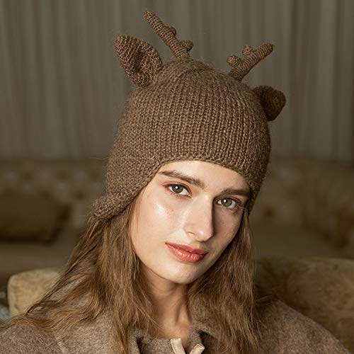 Chapeau tricot Noël mignon aux couleurs multiples, le cadeau d'hiver parfait