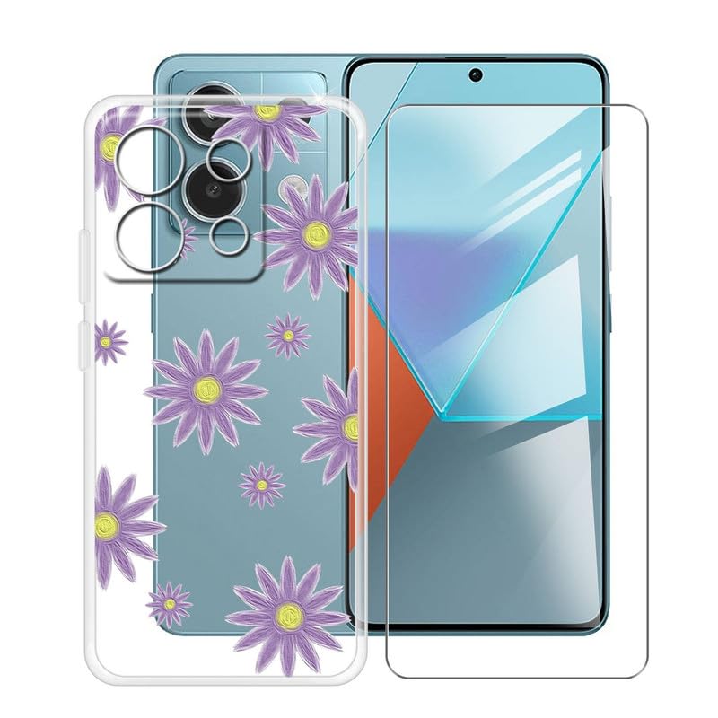 per Redmi Note 13 PRO Cover, Ultra Sottile Morbido TPU