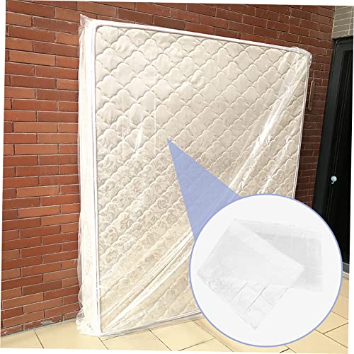 Bolsa protectora para almacenamiento de colchones de polietileno claro Amosfun 5