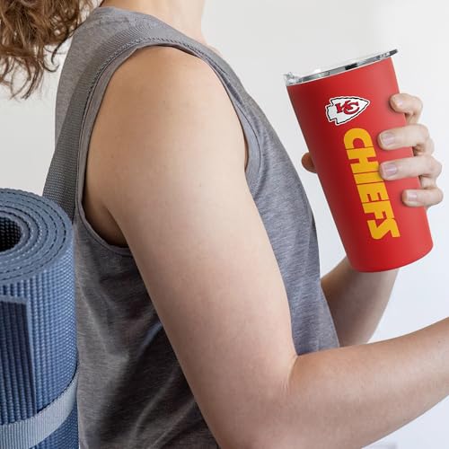 Image of Rico Industries NFL Football Soft Touch, Easy Grip Tumbler