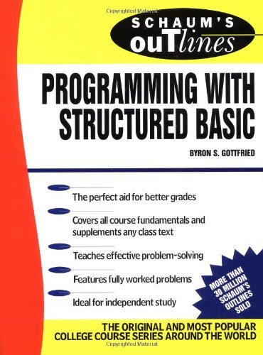 Schaum's Outline of Programming with Structured BASIC: 9780070238992 ...